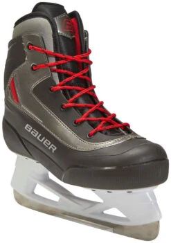 Bauer Expedition Rec Ice Unisex Skate Sr -Chaussures bauer expedition rec ice unisex skate sr black silver red 5 uk 38 eur black silver red 2