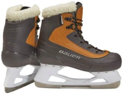 Bauer Whistler Rec Ice Unisex Skate Jr -Chaussures bauer whistler rec ice unisex skate jr black brown white 1 1