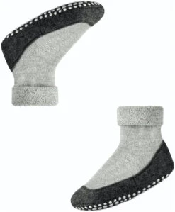 Falke Cosyshoes Kids -Chaussures falke cosyshoes kids light grey 3400 23 24 light grey 3400 2