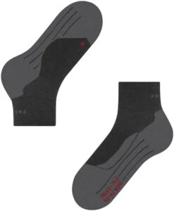 Falke TK 5 Wool Short Men -Chaussures falke tk 5 wool short men asphalt mel 3180 39 41 asphalt mel 3180 2