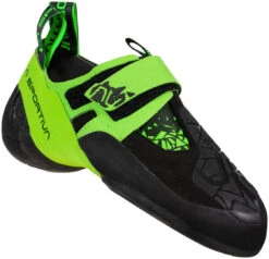 La Sportiva Skwama Vegan -Chaussures la sportiva skwama vegan black flash green 34 eur 2 uk black flash green 2 25