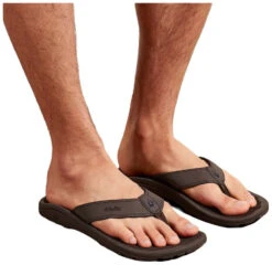 Olukai Ohana Men's -Chaussures olukai ohana men s dark wood dark wood 7 us 40 eur dark wood dark wood 3