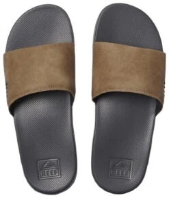 Reef One Slide -Chaussures reef one slide grey tan 6 us 37 5 eur grey tan 0 20