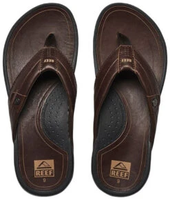 Reef Pacific Leather 8 Reef Pacific Leather -Chaussures reef pacific leather dark brown 9 us 42 eur dark brown 1 1