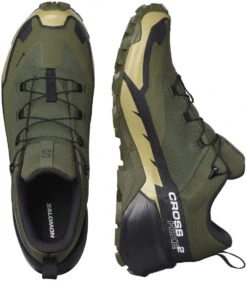 Salomon Cross Hike GTX 2 -Chaussures salomon cross hike gtx 2 olive night black grey green 6 1