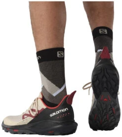 Salomon Outpulse GTX -Chaussures salomon outpulse gtx bleached sand black poppy red 8 31