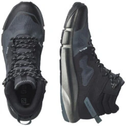 Salomon Predict Hike Mid GTX -Chaussures salomon predict hike mid gtx ebony black stormy weather 6 5 uk 40 eur ebony black stormy weather 5