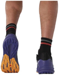 Salomon Pulsar Trail -Chaussures salomon pulsar trail black clematis blue blazing orange 7 1