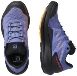 Salomon Pulsar Trail Women -Chaussures salomon pulsar trail women velvet morning black blazing orange 5 1