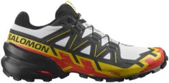 Salomon Speedcross 6 -Chaussures salomon speedcross 6 white black empire yellow 6 1