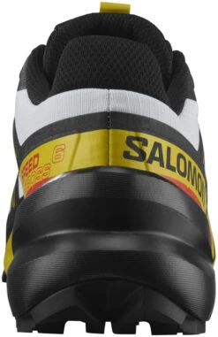 Salomon Speedcross 6 -Chaussures salomon speedcross 6 white black empire yellow 9 1