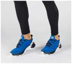 Salomon Supercross -Chaussures salomon supercross indigo bunting black white 6 5 uk 40 eur indigo bunting black white 5