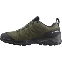Salomon X Ward Leather GTX -Chaussures salomon x ward leather gtx deep lichen green black olive night 3 1