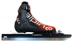 Zandstra Alpina Pro Skate Set -Chaussures zandstra alpina pro skate set black red 36 black red 1 1